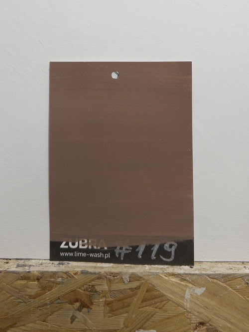 Próbka koloru Dry Cocoa — farba Limewash ZUBRA COLORS