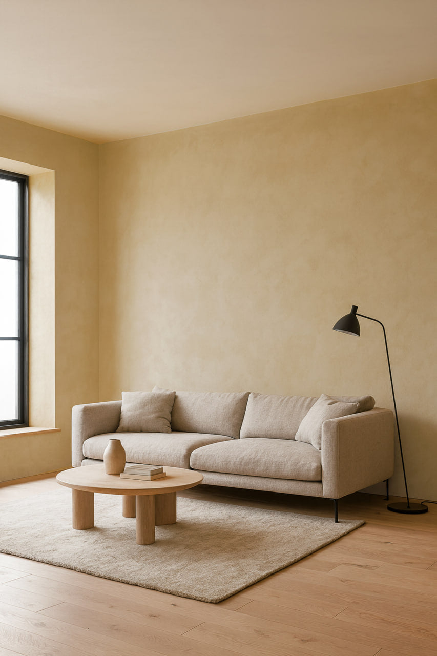 #136 Soft Melon – Farba Limewash | ZUBRA COLORS