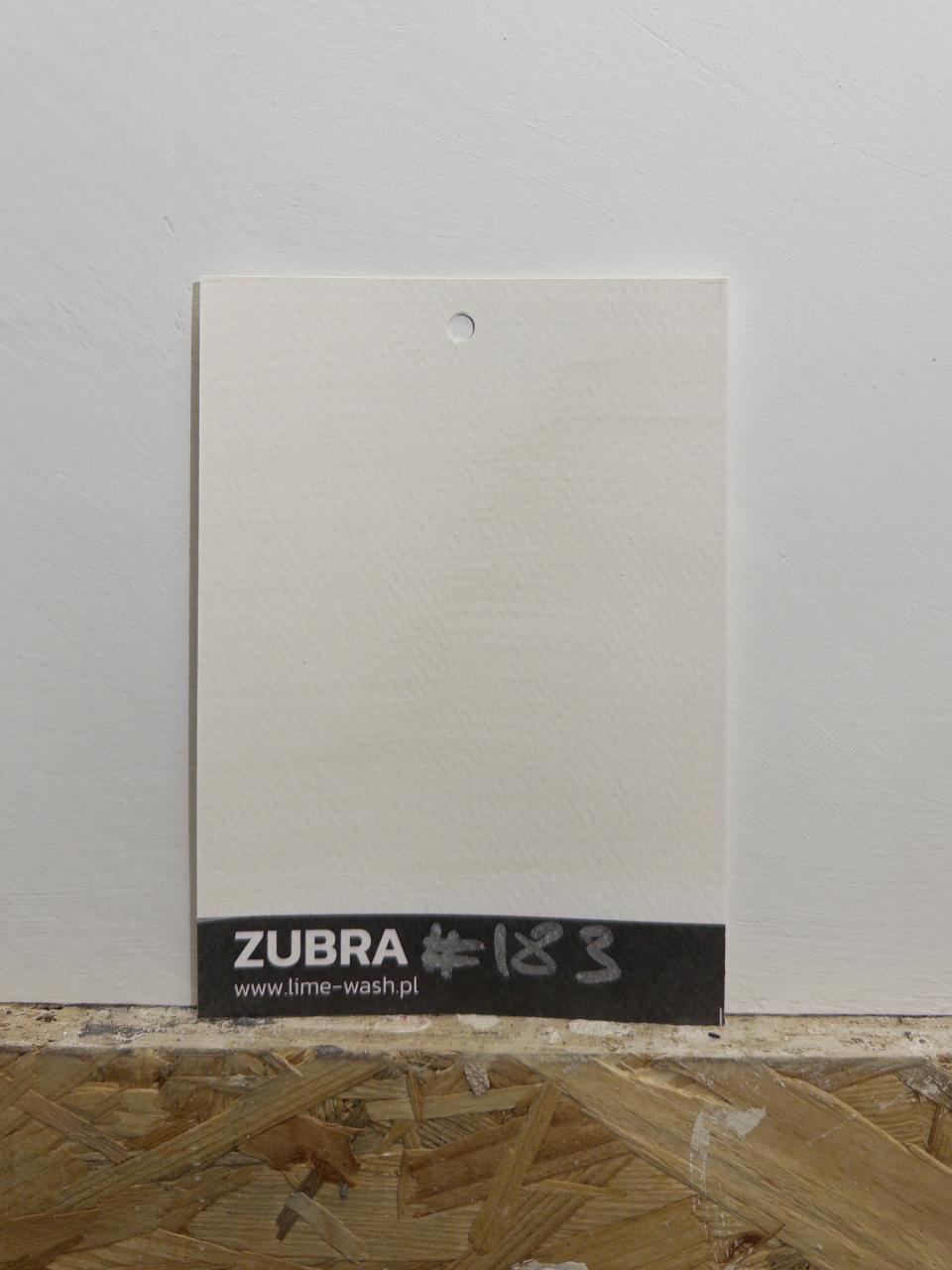 #183 White – Farba Limewash | ZUBRA COLORS