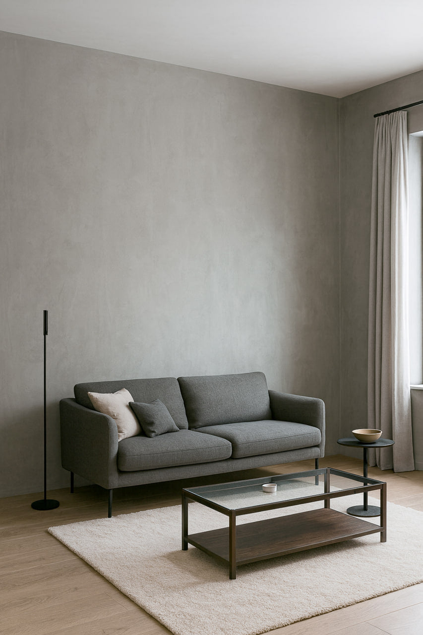 #185 Warm Ash – Farba Limewash | ZUBRA COLORS