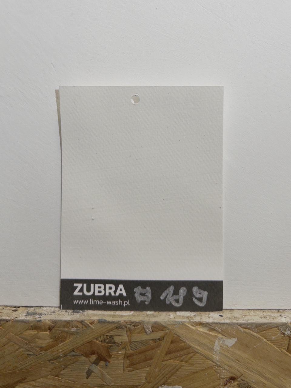 #189 Chalk White  – Farba Limewash | ZUBRA COLORS