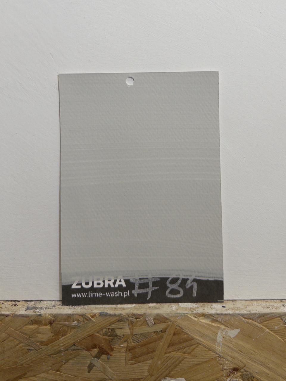 #84 Milky Grey  – Farba Limewash | ZUBRA COLORS