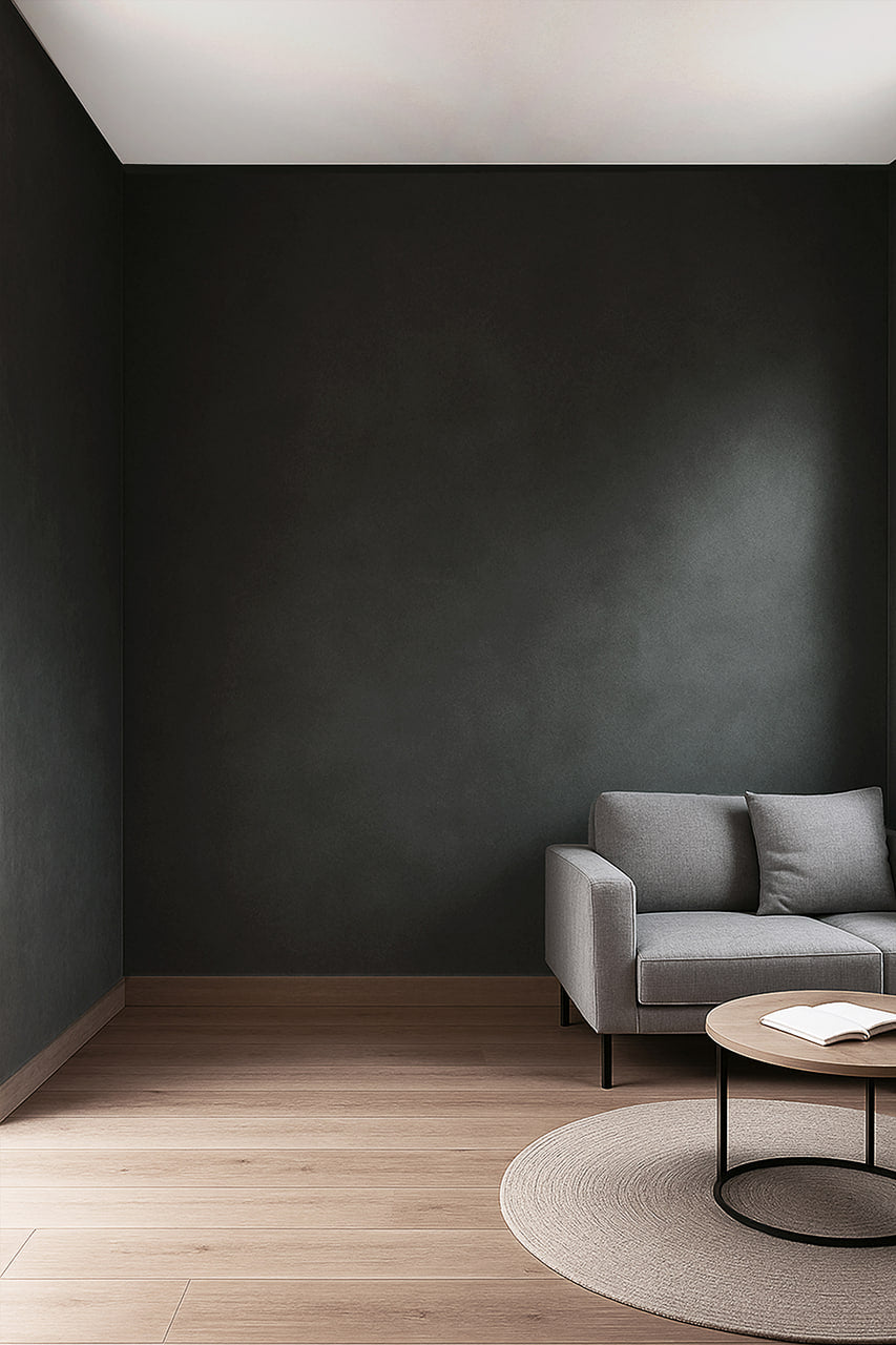 #91 Wet Asphalt – Farba Limewash | ZUBRA COLORS